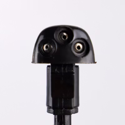 OTOHEROES Nozzle Air Wiper Kaca Mobil Windshield Washer Spray 2 PCS - YY9863 - Black — gambar 4