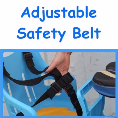TaffSPORT Boncengan Belakang Sepeda Anak Child Safety Back Seat - DY11 - Blue — gambar 4