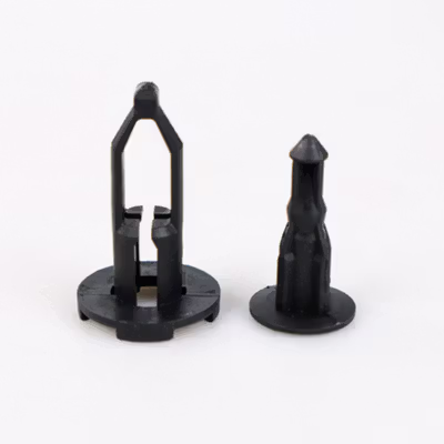 Klip Kancing Plastic Car Buckle Rivet 20 PCS - 1184 - Black — gambar 4