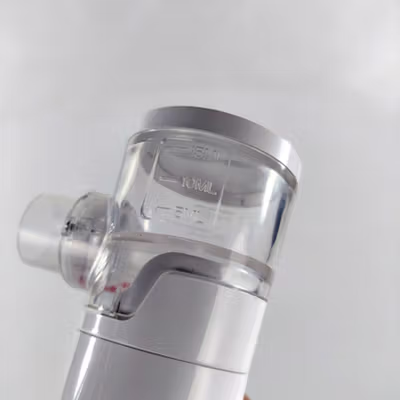 COLEBY Alat Terapi Pernapasan Mesh Nebulizer Inhaler Atomizer - TZ-W08 - White — gambar 4