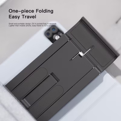 ESSAGER Stand Smartphone Holder 6 Level Adjustable Portable Anti Skid - EZ01 - Black — gambar 4