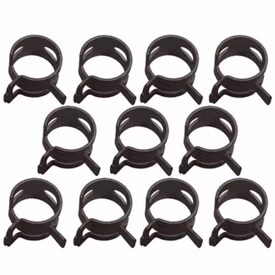 Alloet Penjepit Selang Ledeng Pipe Clamp Fastener 6-10mm 75 PCS - Q673B - No Color — gambar 4