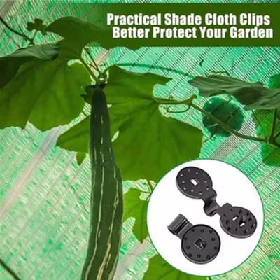 Tarpaulin Jepit Tenda Terpal Heavy-Duty Round Lock Square Hole 20 PCS - Black — gambar 4