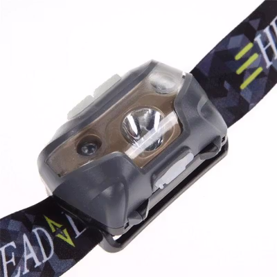 TaffLED Senter Kepala Headlamp LED Motion Sensor Waterproof 160 Lumens - HE30 - Black — gambar 4