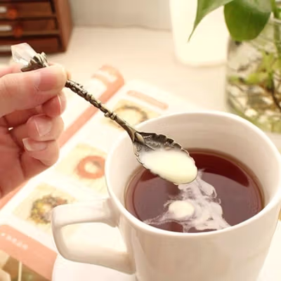 JYC Sendok Garpu Teh Dessert Vintage Royal Style Spoon Stainless Steel - LTA057 - Silver — gambar 4