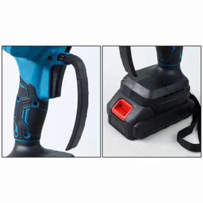 Taffware Gergaji Mesin Kayu Cordless Chainsaw Motor 6 Inch - D2605 - Black — gambar 4