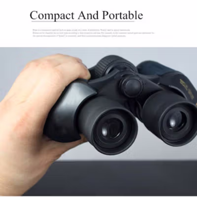NIGHT.WORKING Teropong Binocular Outdoor Magnification 80x80 - BC-BR-07 - Black — gambar 4