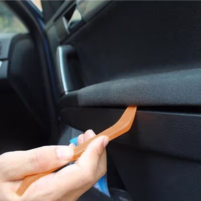 OTOHEROES Pry Tool Plastik Interior Mobil Alat Pengungkit Set 4 PCS - AA16 - Orange — gambar 4