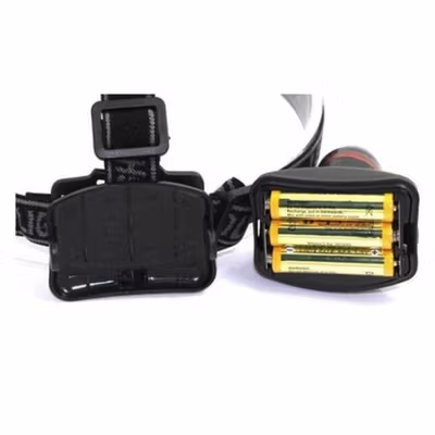 TRLIFE Senter Kepala Headlamp LED CREE Telescopic Zoom 3W 160 Lumens - HE06 - Black — gambar 4