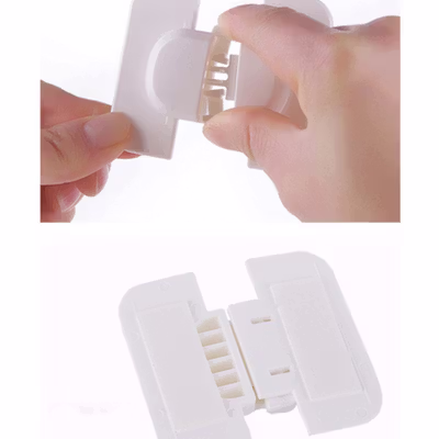 TaffHOME Safety Lock Pintu Kulkas Pengunci Tambahan Serbaguna - S1843 - White — gambar 4