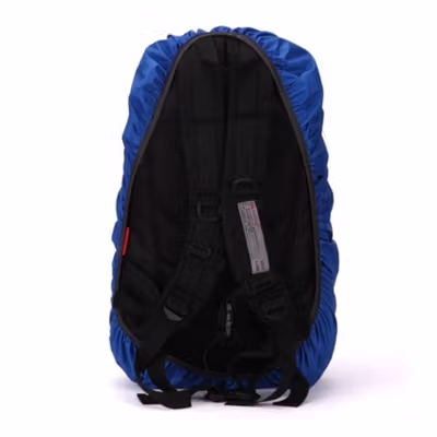 Rhodey Rain Cover Bag Waterproof Universal Jas Hujan Tas Ransel 30-40L - WB20 - Black — gambar 4