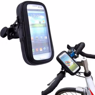 Holder Smartphone Sepeda Universal Bike Case Waterproof 5.5-6 Inch - ZXC6.3 - Black — gambar 4
