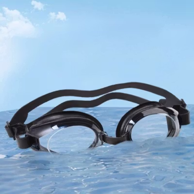 Kacamata Renang Anak Anti Fog Kids Swimming Goggles - EE243 - Black — gambar 4