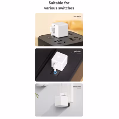 Tuya Fingerbot Finger Robot Bluetooth Smart Home Voice Control - N-1 - Black — gambar 4