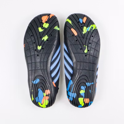 Rhodey STOUREG Sepatu Pantai Olahraga Air Water Sports Barefoot Shoes 40 - 6688 - Black/Blue — gambar 4