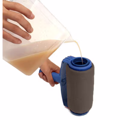 Alloet Kuas Roll Cat Tembok Paint Roller Brush 8.5cm - HD-TVYQS - Silver — gambar 4