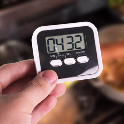 Aihogard Timer Mini Digital Dapur Kitchen Countdown Timer - II5 - Black — gambar 4
