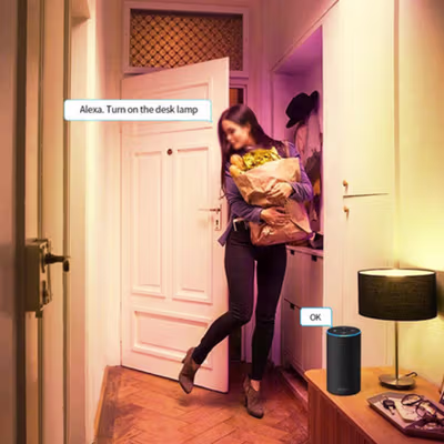 TaffLED Lampu Bohlam LED Smart Bulb Bluetooth WiFi RGBCW E27 9W - A60 - White — gambar 4
