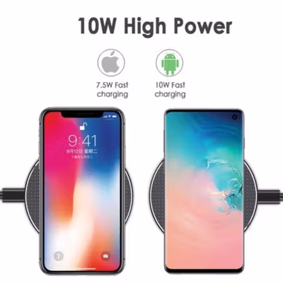 Centechia Universal Wireless Charger Fast Charging Station Base 2A 10W - K8 - Black — gambar 4