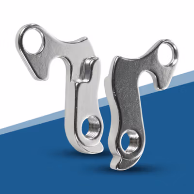FOXRACE Kait Ekor Belakang Konverter Derailleur Sepeda Tail Hook MTB - LU001 - Silver — gambar 4