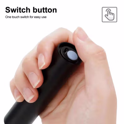 TaffLED Senter UV Mini Rechargeable Flashlight Ultraviolet 395nm - UV-395 - Black — gambar 4