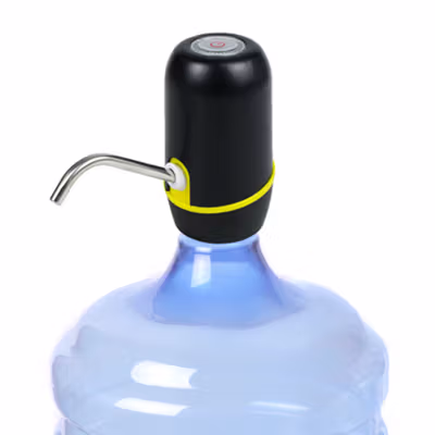 TaffHOME Pompa Elektrik Air Minum Galon Dispenser Rechargeable - K1 - Black — gambar 4