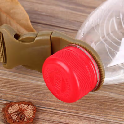 Strap Gantungan Botol Air Minum Mineral Water Bottle Belt Hanger - 3330 - Army Green — gambar 4