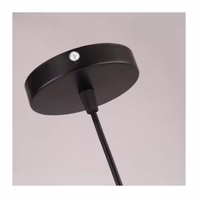 Genixgreen Fitting Lampu Gantung Vintage Iron Hanging Lamp E27 - D316 - Black — gambar 4