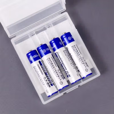 Doublepow Baterai Isi Ulang AAA Ni-MH Button Top 1250mAh 1.2V 4 PCS - No Color — gambar 4