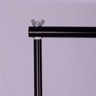 TaffSTUDIO Bracket Stand Backdrop Foto Studio 200x160cm - DD-110 - Black — gambar 4