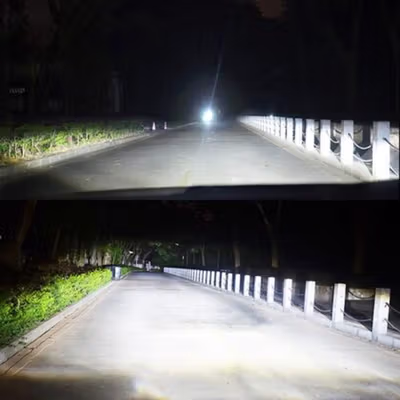 GT Lampu Depan Mobil LED Car Headlight ZES 12000 Lumens 55W H4 2 PCS Cool White 6000K - K5 - Red — gambar 4