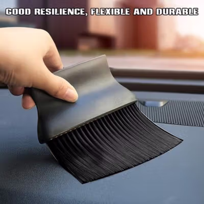 OTOHEROES Kuas Pembersih Mobil Interior Car Air Vent Detailing Brush - HK2 - Black — gambar 4