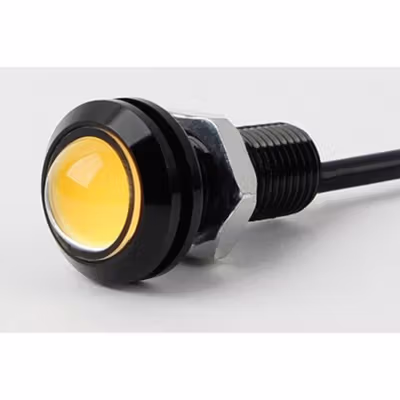 Lampu DRL Motor Mobil Eagle Eye Cool White 10W 1 PCS - HL - White — gambar 4