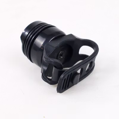 TaffLED Lampu Belakang Sepeda Silicon Strap Waterproof CR2032 Battery - 558 - Black — gambar 4
