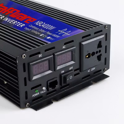 Taffware Power Inverter Mobil Pure Sine Wave DC 12V to AC 220V 4000W - NBQ4000W - Black — gambar 4
