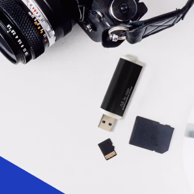 All in One Card Reader 3in1 USB 2.0 OTG MicroSD M2 MMC - SHTC-07 - Black — gambar 4