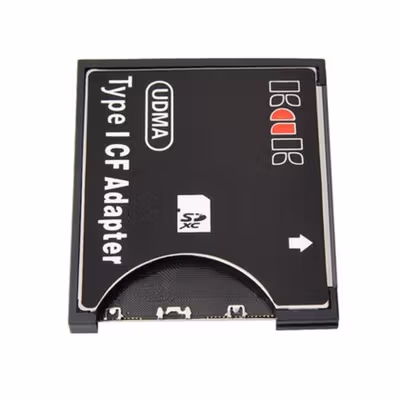 Card Reader Compact Flash Adapter SD Card SDHC SDXC MMC - WL-695 - Black — gambar 4