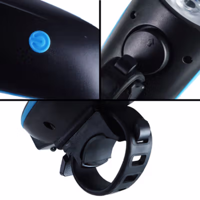 TaffLED Lampu Depan Sepeda LED Cree Klakson XPG 1200mAh 250 Lumens - 7588 - Black — gambar 4