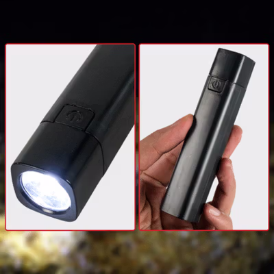 TaffLED Senter LED Q4 Rechargerable Waterproof IPX6 800 Lumens - HT601 - Black — gambar 4