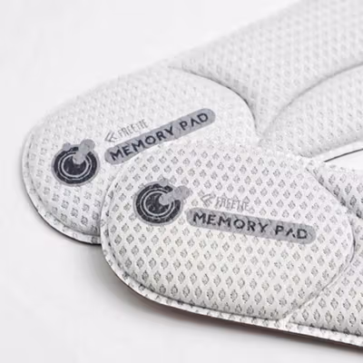 FREETIE Insole Sepatu Alas Kaki Orthopedic Breatheable Anti Bacteria 43 - Gray — gambar 4