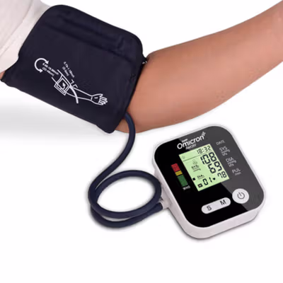 TaffOmicron Tensimeter Digital Pengukur Tekanan Darah Dual Power - RAK-283 - White — gambar 4
