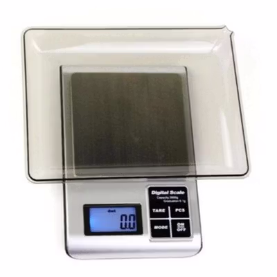 5KW Timbangan Emas Mini Digital Multifungsi 3kg 0.1g - Black — gambar 4