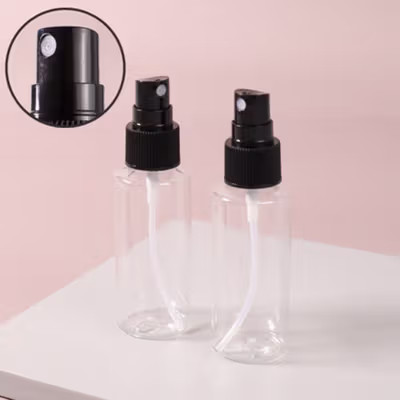 BEIYIN Botol Travel Size Liquid Spray Bottle Pack Plastik 5 PCS - 1712 - Black — gambar 4