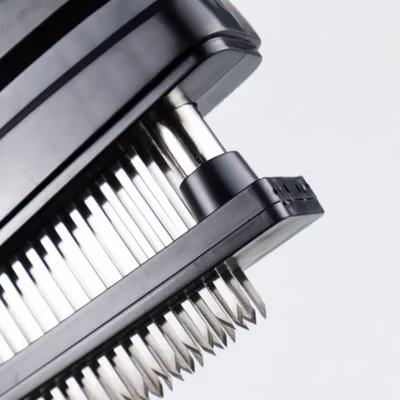 Dheng Alat Penghalus Daging Steak Tenderizer Beef 48 Needle Blades - DH-B03 - Black — gambar 4