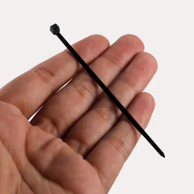 Taffware Kabel Ties Self Locking Wire Organizer 2.5x100mm 100 PCS - V94 - Black — gambar 4