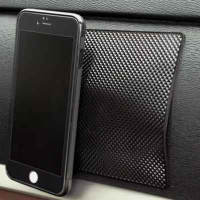 KAISHILI Car Anti Slip Mat untuk Dashboard Mobil 20x13cm - Black — gambar 4