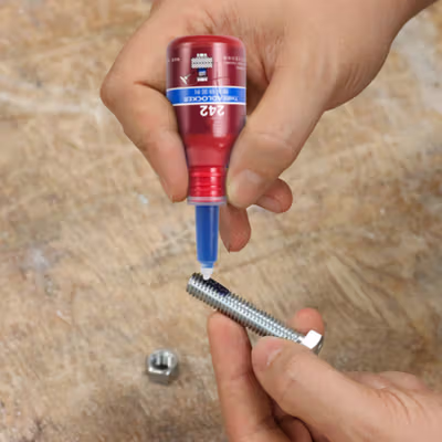 TaffGUARD Lem Baut Multifungsi Blue Threadlocker Anaerobic Glue 10ml - 242 - No Color — gambar 4