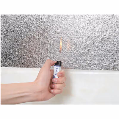 AWOO Sticker Wallpaper Aluminium Foil Anti Minyak Waterproof 100x60cm Cubic - YK-292 - Silver — gambar 4