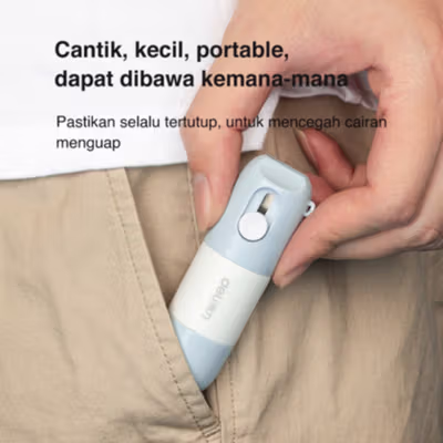 Deli Stempel Penghapus Resi 2 in 1 Cutter Pembuka Paket - JQ122 - Mix Color — gambar 4