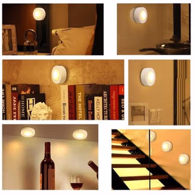 CANSHUO Lampu Mini LED Multifungsi Warm White 20 Lumens 1W 3 PCS - YJ-904 - Warm White — gambar 4